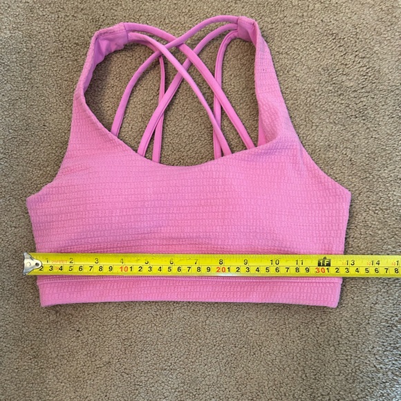 Cotton on Body, pink sports bra. Size small, in great condition. - Picture 3 of 6